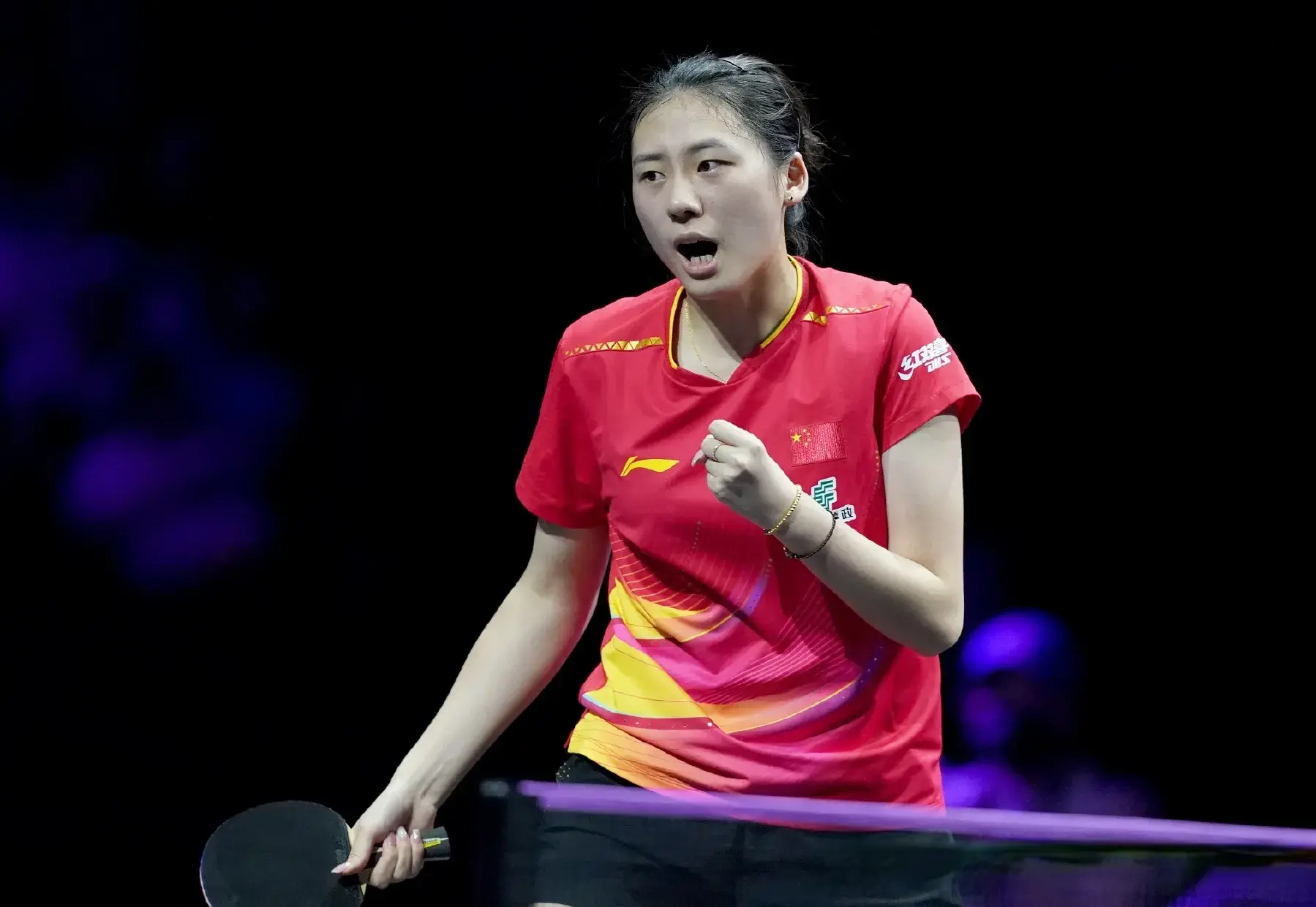 取得开门红, 完胜削球手, img 取得开门红, 完胜削球手, img