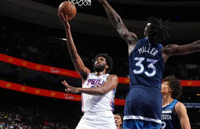 恩比德对阵, 在赛季前半